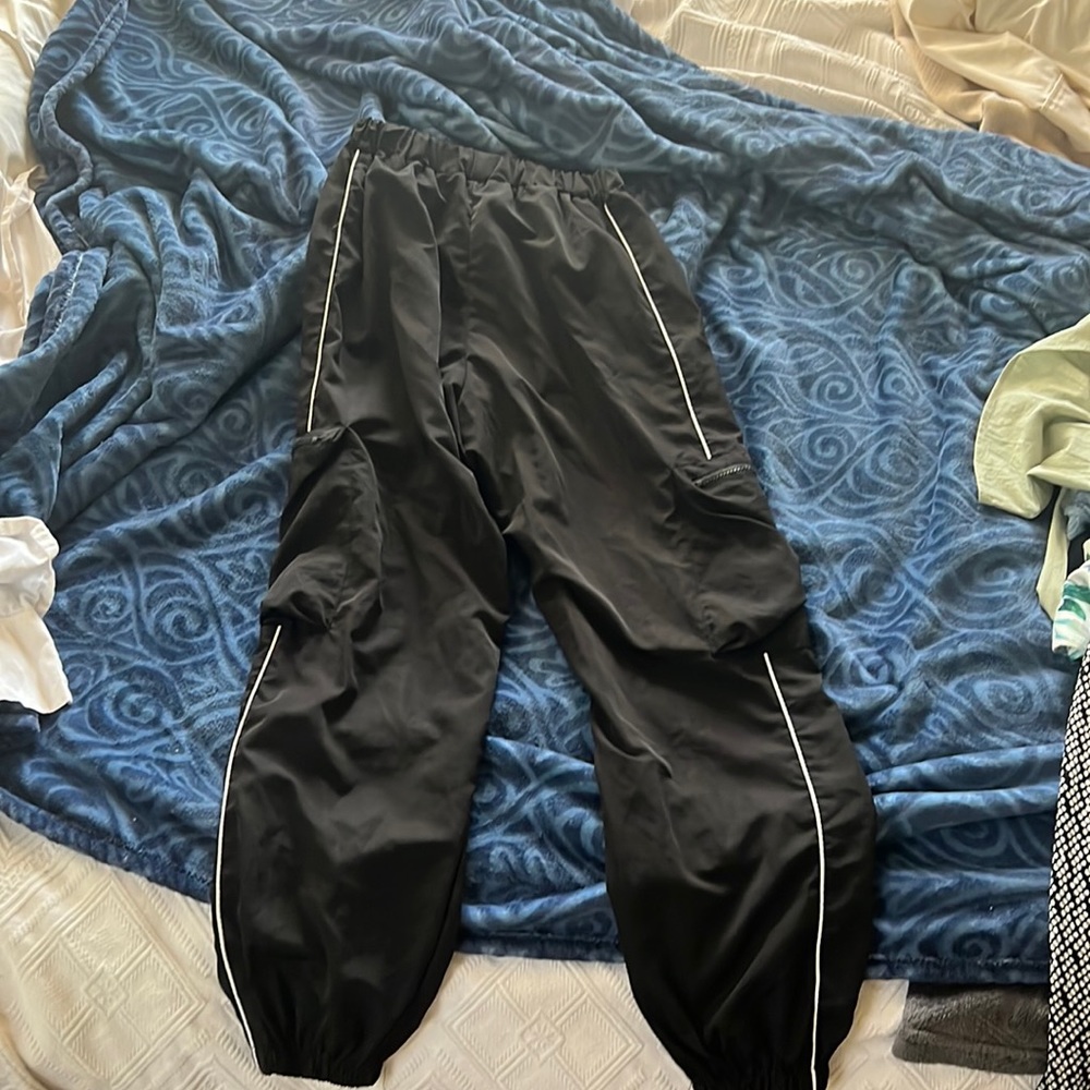 black street wear pants NEVER WORN